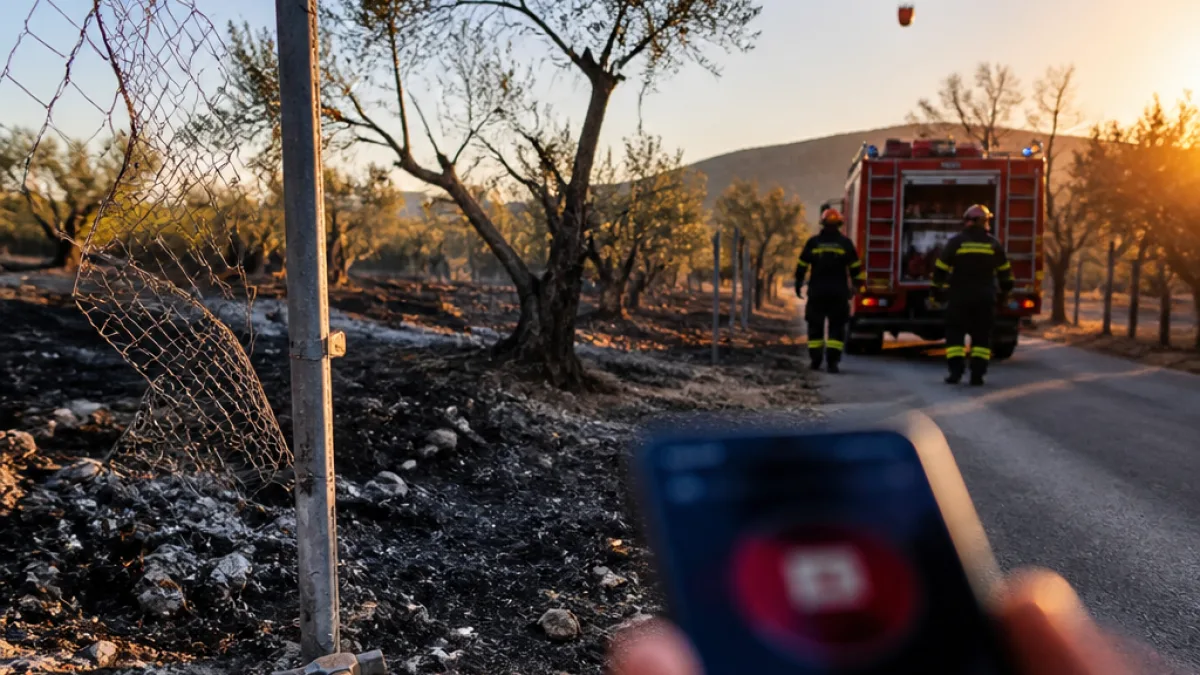 Θεσσαλονίκη: Αθώωση 56χρονου για τη φωτιά στα Βασιλικά που προκάλεσε ζημιές σε καλλιέργειες