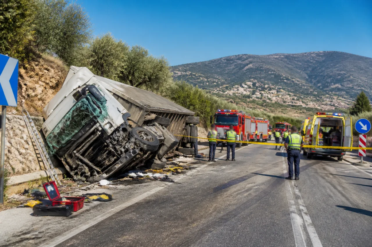 Θήβα: Τραγωδία στην επαρχιακή οδό Θηβών–Νεοχωρακίου με έναν νεκρό οδηγό
