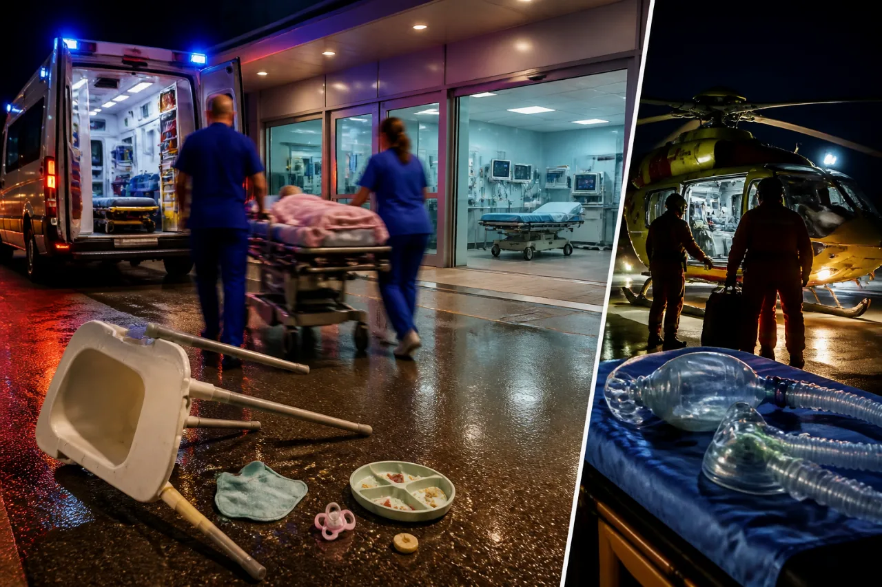 Θλίψη στη Ρόδο: 10 μηνών βρέφος κατέληξε μετά από πνιγμονή και αεροδιακομιδή