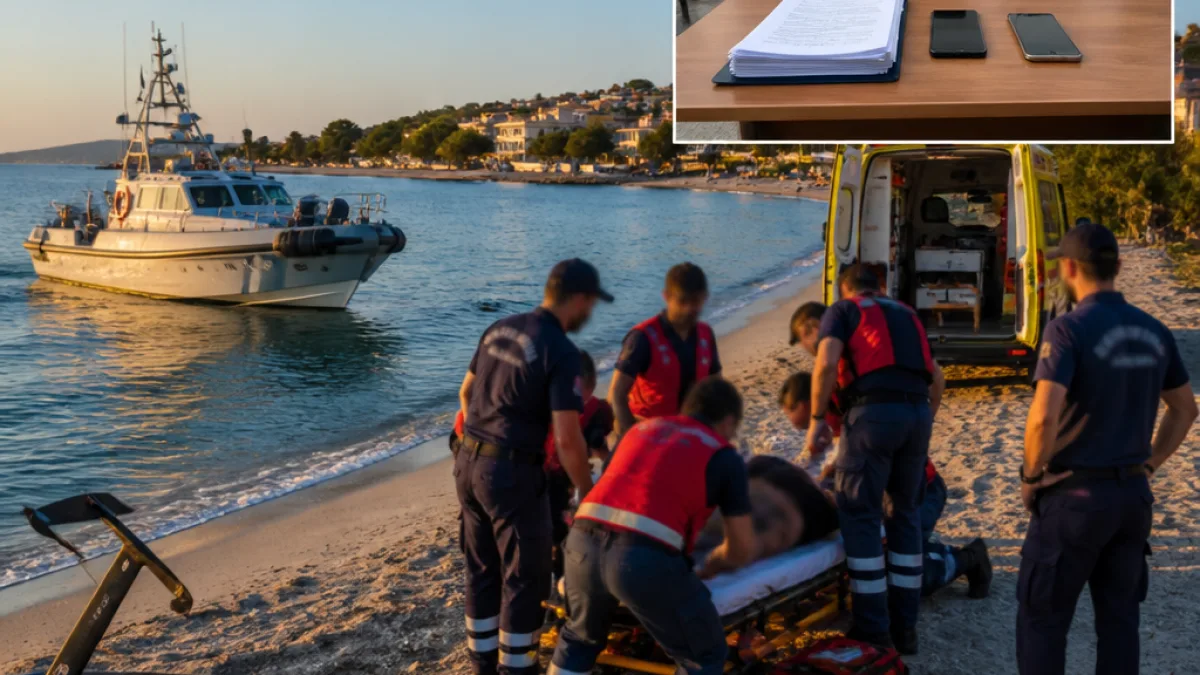 Τραυματισμοί στη θάλασσα και προσαγωγές: επιπτώσεις για τα Νέα Μουδανιά
