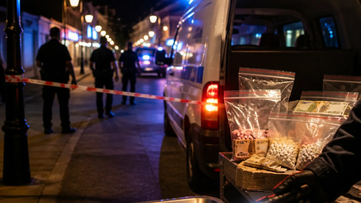 Τρεις συλλήψεις για διακίνηση ναρκωτικών στον Λαγανά — κατασχέθηκαν όπλο και μεγάλο ποσό