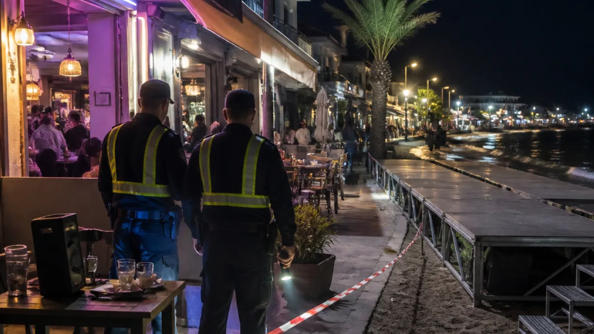 Τρεις συλλήψεις στην Ηλεία μετά από ελέγχους σε καφέ-μπαρ για ένταση μουσικής και κατάληψη αιγιαλού