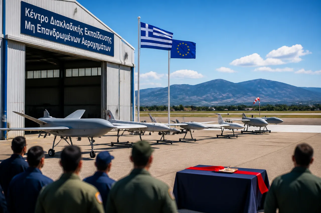 Τρίπολη: Εγκαινιάστηκε Κέντρο Εκπαίδευσης Drones με στόχο ευρωπαϊκή πρωτιά έως το 2030