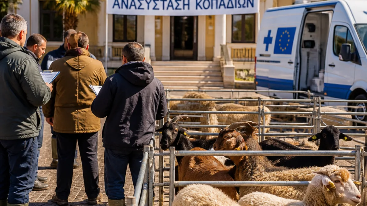 Τσίπρας στη Λέσβο: κτηνοτρόφοι προειδοποιούν για διάλυση της παραγωγής λόγω αφθώδους πυρετού