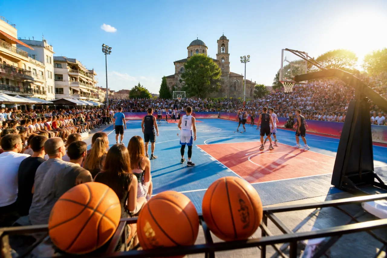 Βέροια: Το «3on3 Toliopoulos» μετατρέπει την Πλατεία Ωρολογίου σε μπασκετική γιορτή
