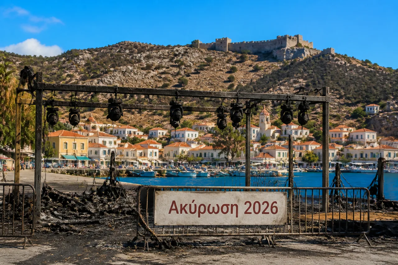 Βολισσός: Ματαιώνεται για το 2026 το Volissos Summer Festival μετά την περσινή πυρκαγιά