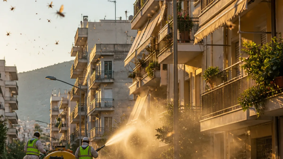 Βόλος: Αύξηση ιπτάμενων κατσαρίδων και η επιστημονική εξήγηση για το φαινόμενο