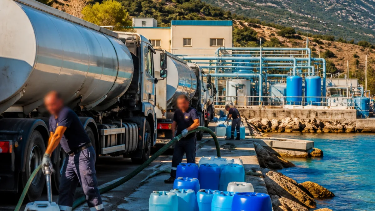 Βόρεια Κεφαλονιά: σοβαρή υδροδότηση σε κρίση μετά τη βλάβη στη μονάδα αφαλάτωσης Φισκάρδου