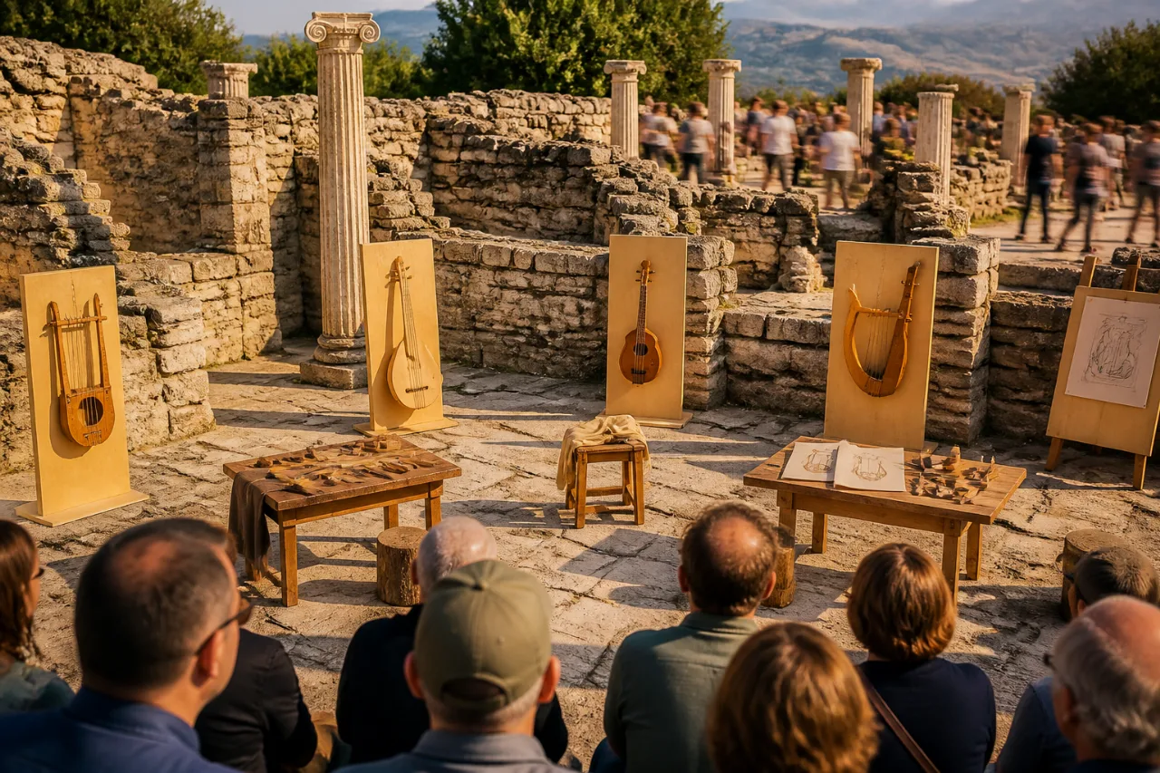 Βραδιά με αρχαία λύρα και σύγχρονες μελωδίες στον αρχαιολογικό χώρο του Ευρωπού