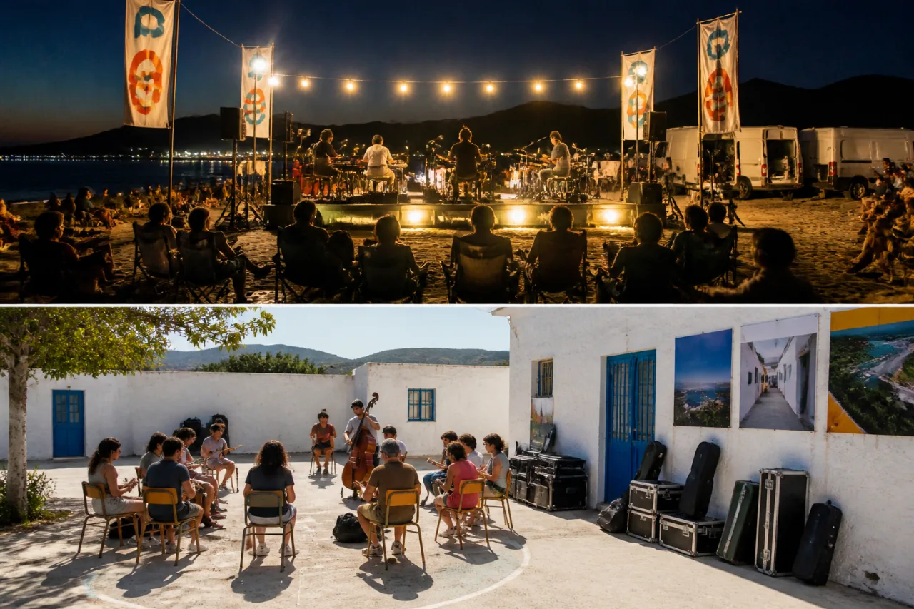 Ξεκίνησε το 6ο FichtiArt Festival: διεθνείς συνεργασίες και δράσεις στην Αργολίδα
