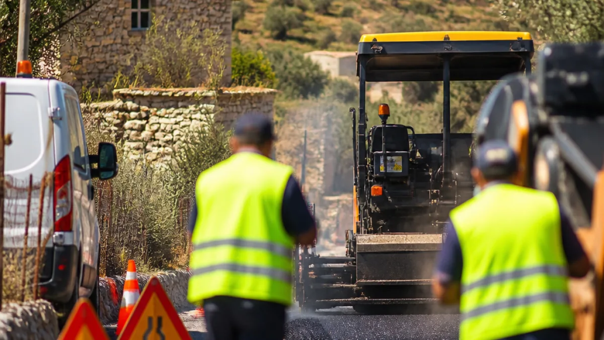 Ξεκινούν εργασίες ασφαλτόστρωσης στη Θέρισο — προσωρινές ρυθμίσεις σε πολλούς δρόμους