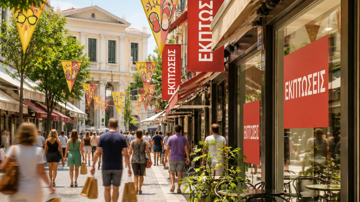 Ξεκινούν στην Πιερία οι θερινές εκπτώσεις — πρόσκληση για στήριξη της τοπικής αγοράς