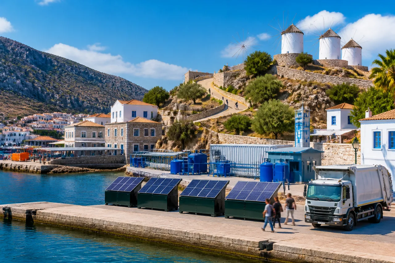 Ύδρα: Ολοκληρωμένα και σε εξέλιξη έργα που αλλάζουν την καθημερινότητα στο νησί