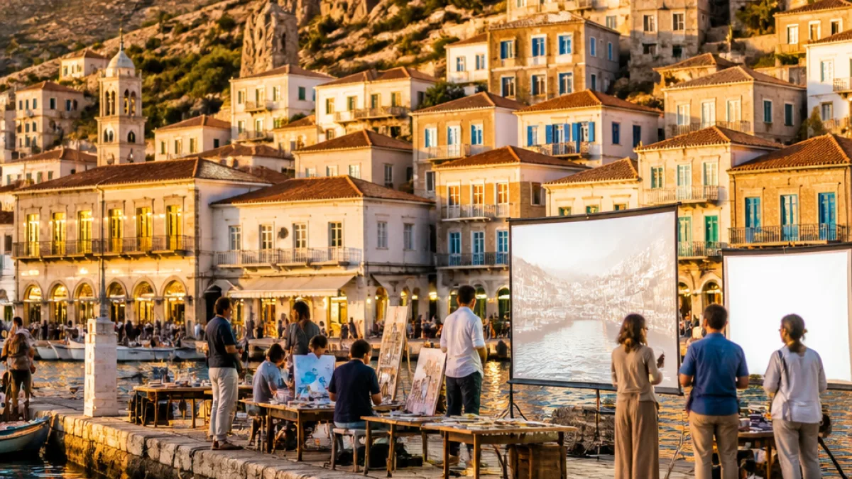 Ύδρα: Το ArtCinema μετασχηματίζει την τοπική πολιτιστική παραγωγή