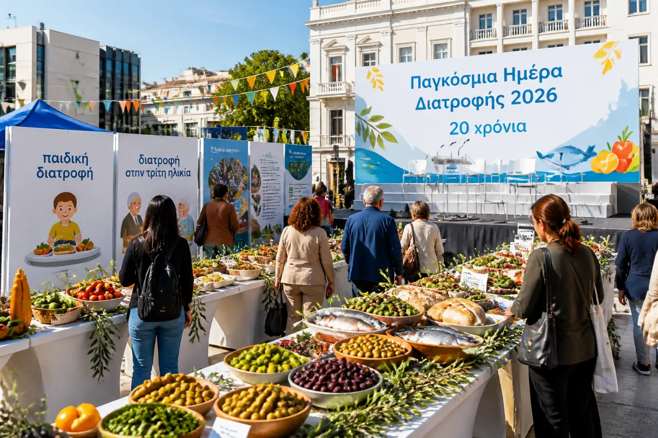 Παγκόσμια Ημέρα Διατροφής 2026: 20 χρόνια δράσης της ελληνικής κοινότητας για την υγεία