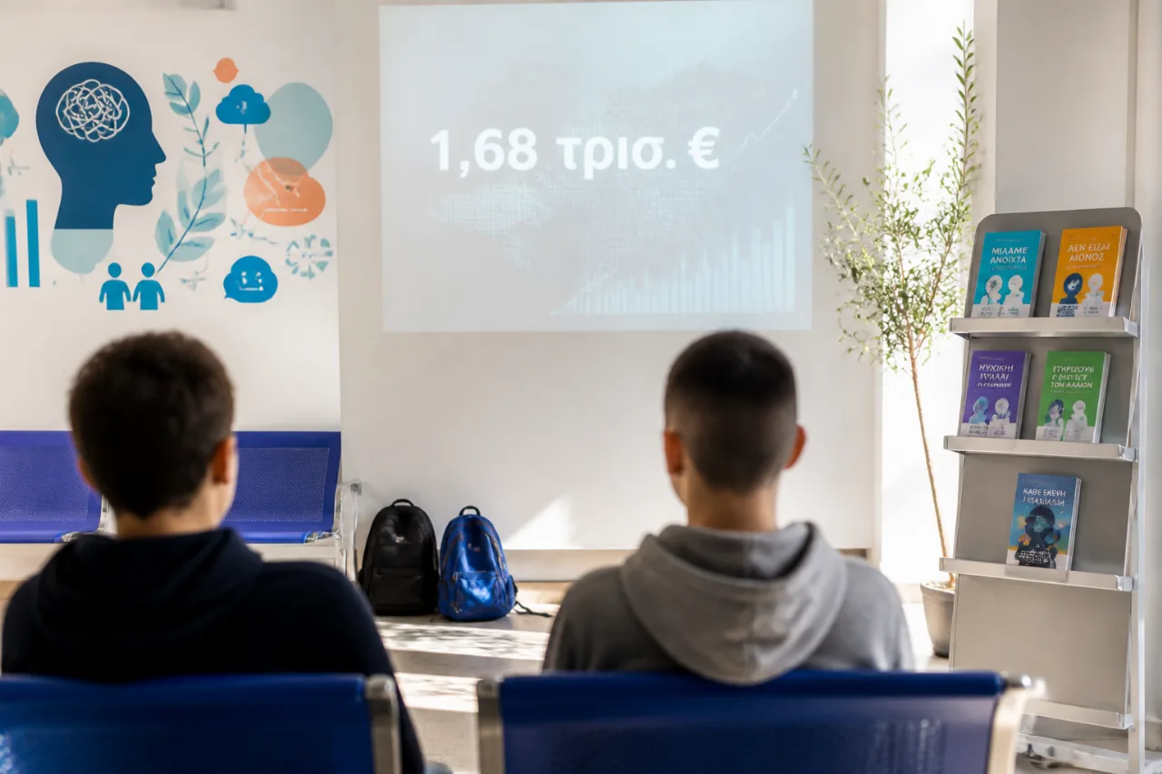 Η επιβάρυνση της ψυχικής υγείας των νέων στην ΕΕ απειλεί οικονομία και δημόσια υγεία