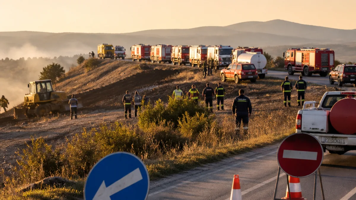 Υπό έλεγχο η φωτιά στον Άσπρο Παιονίας — χωρίς απώλειες σε σπίτια