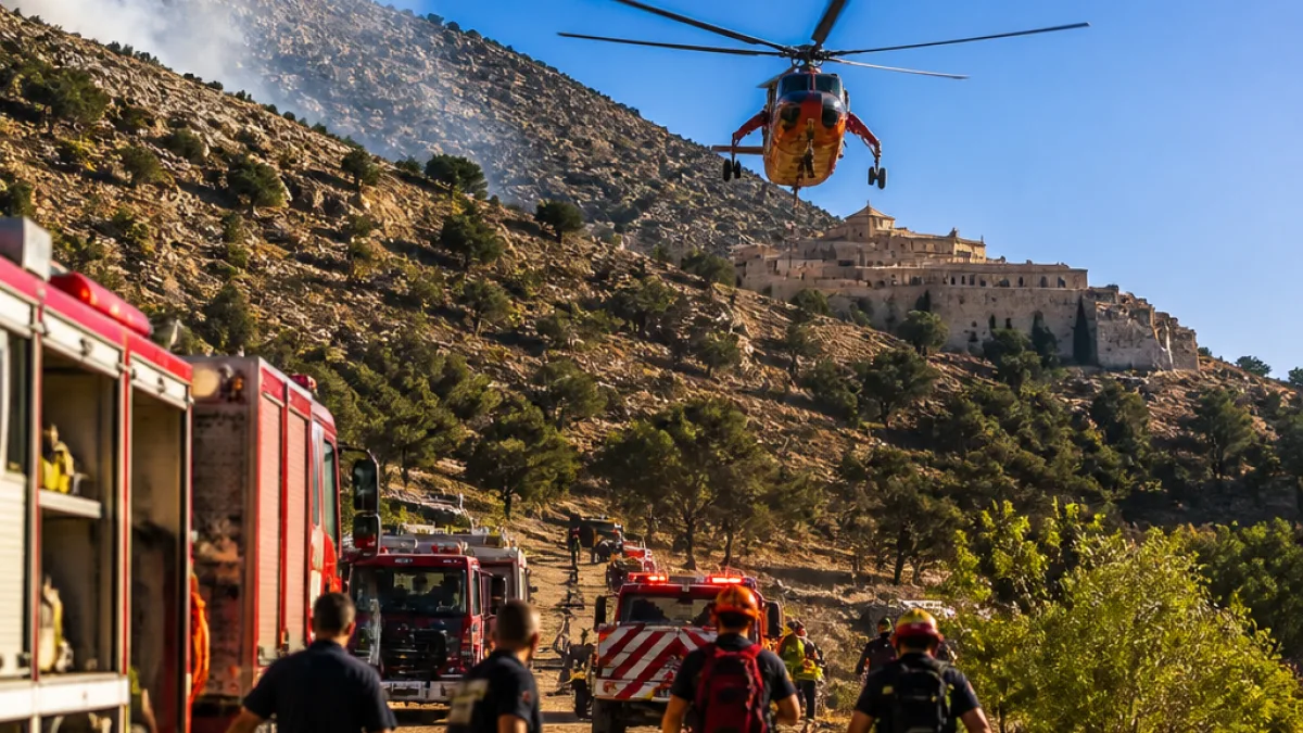 Υπό έλεγχο η φωτιά στους Βοθύνους — παραμένουν δυνάμεις για προληπτική επιτήρηση