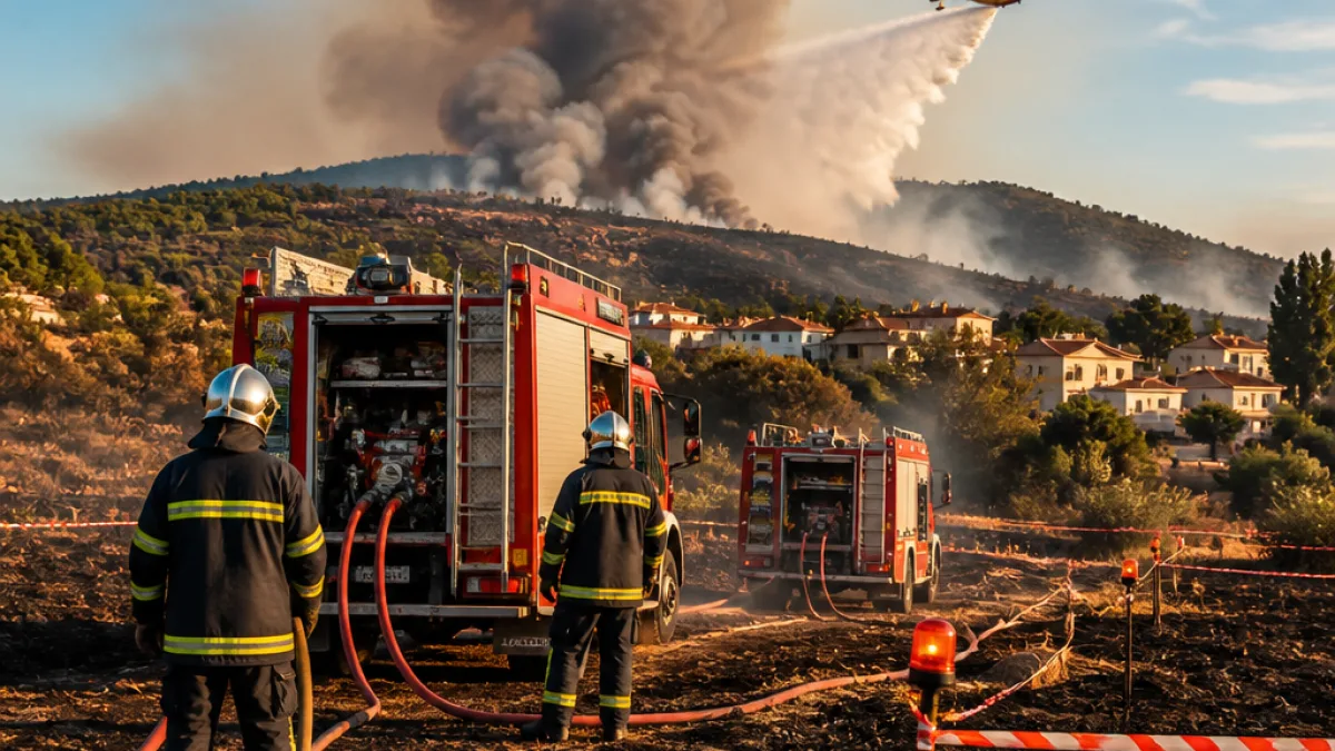 Υπό έλεγχο πυρκαγιές σε Μηλίτσα και Σιδηρόκαστρο — επιπτώσεις και μέτρα