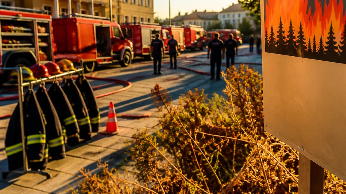 Υψηλός κίνδυνος πυρκαγιάς σήμερα 15/7 σε Κιλκίς — αυξημένη ετοιμότητα υπηρεσιών