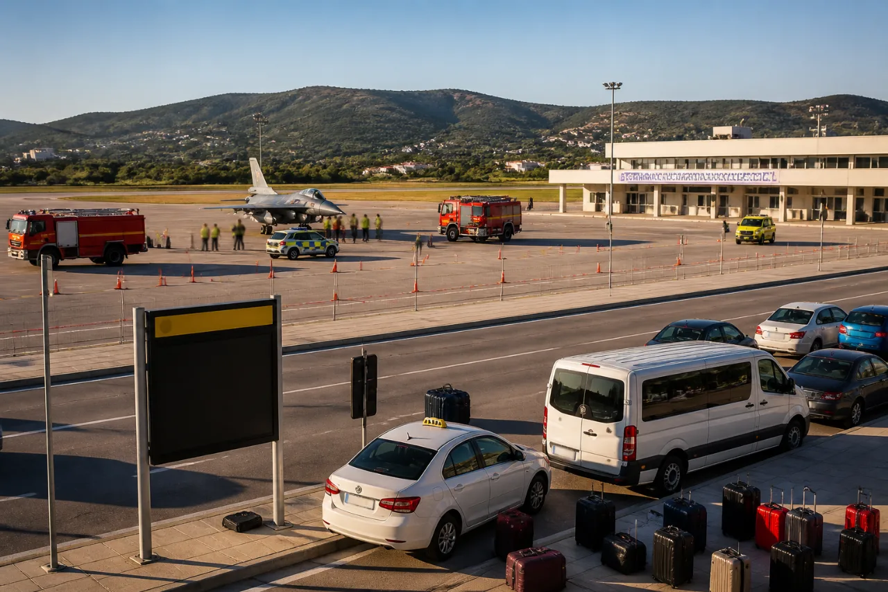Ζάκυνθος: κλείσιμο αεροδρομίου και οδηγία του Δήμου προς τους επισκέπτες